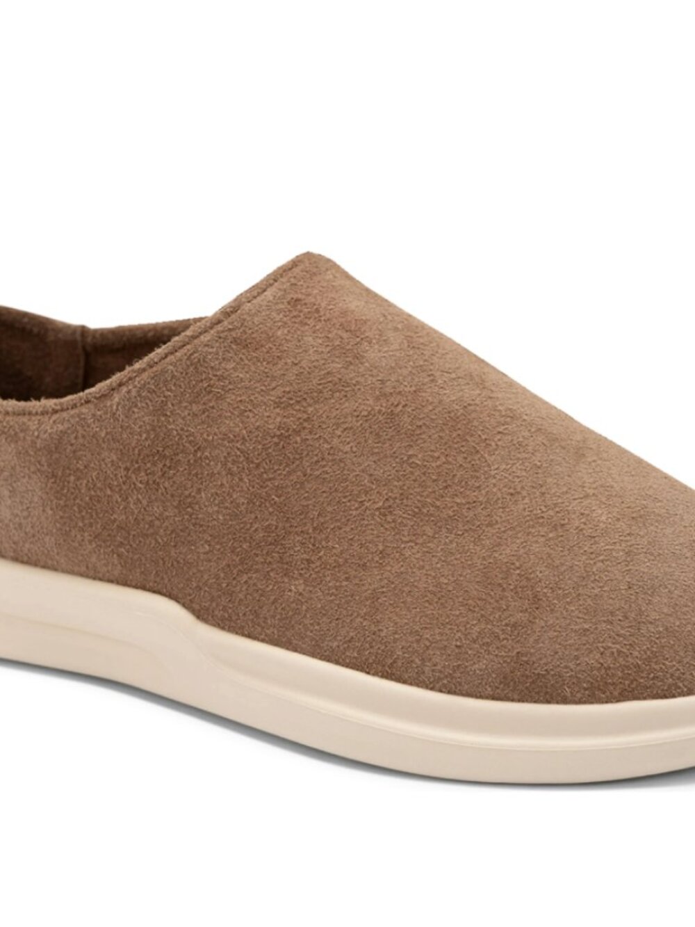 Lusso Cloud Gehry Chestnut Hairy Suede Slippers Size 12